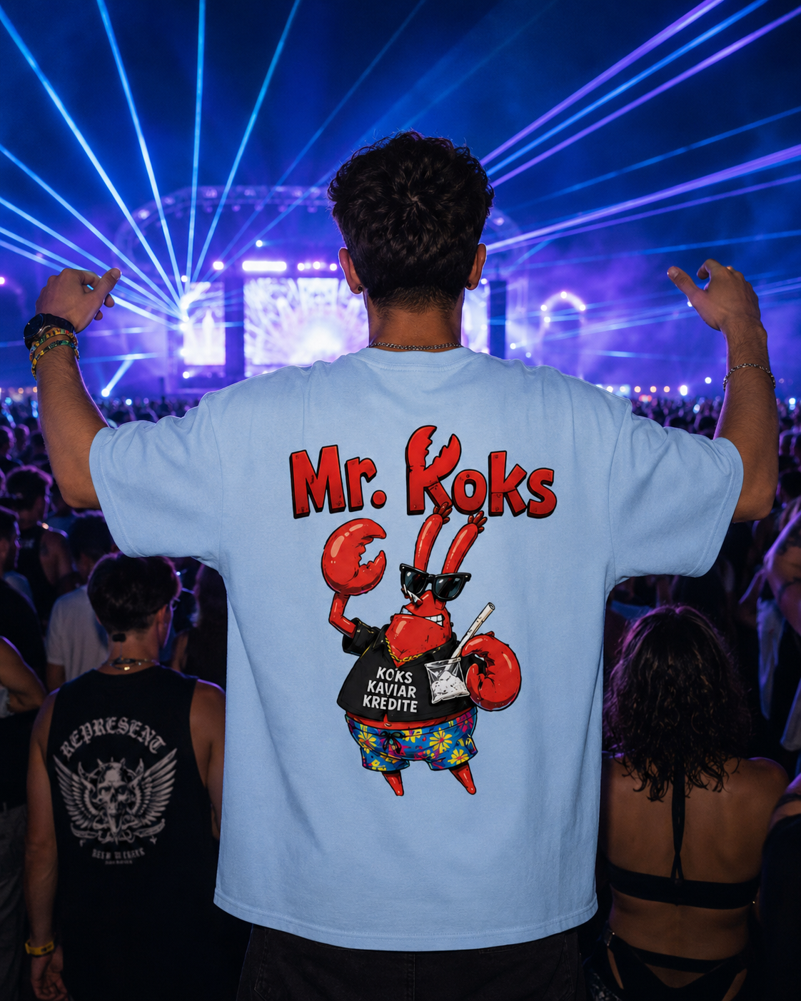 Mr Koks (Backprint) Oversized Shirt – Bild 4 | One More Drink