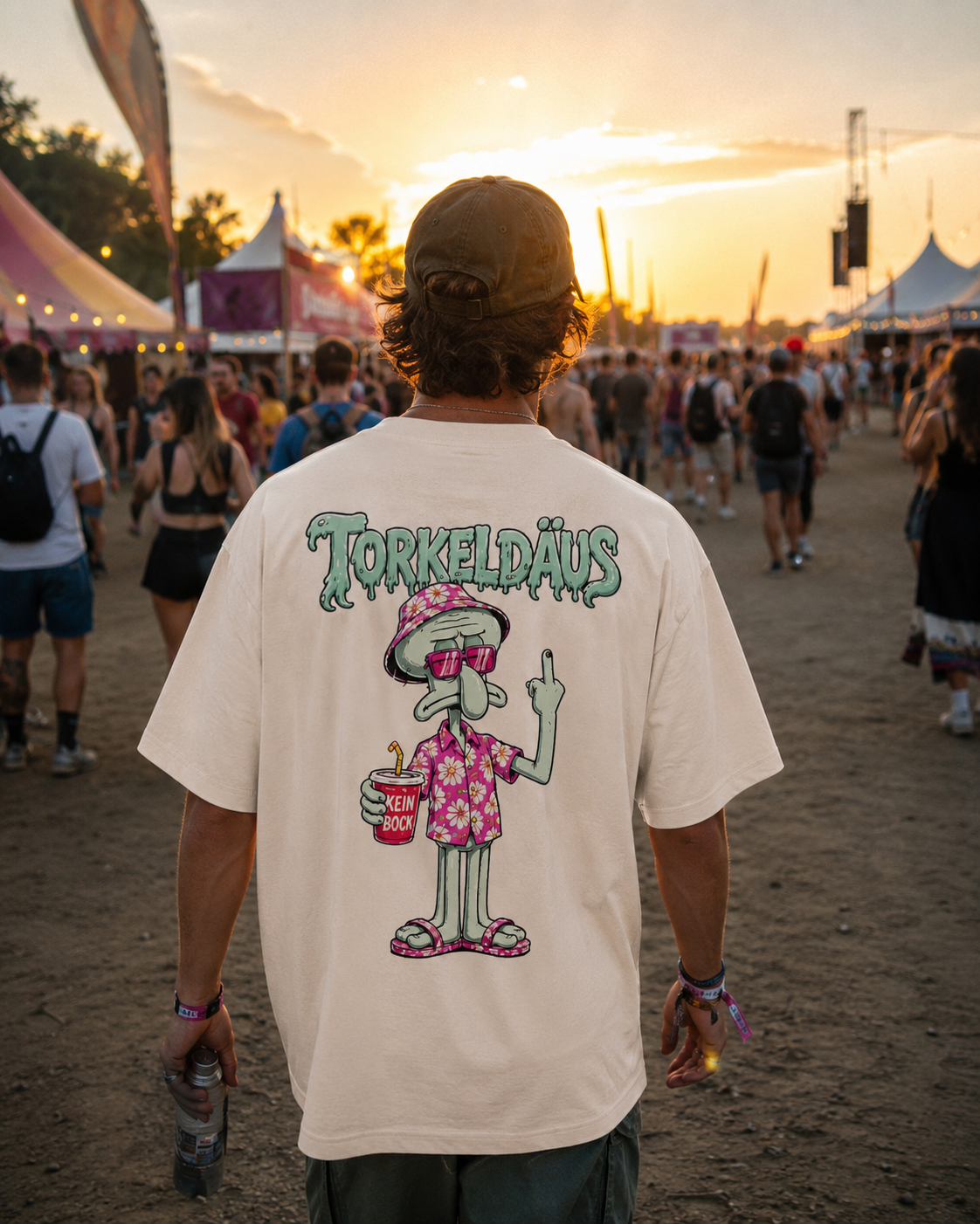 Torkeldäus 2 (Backprint) Oversized Shirt – Bild 5 | One More Drink