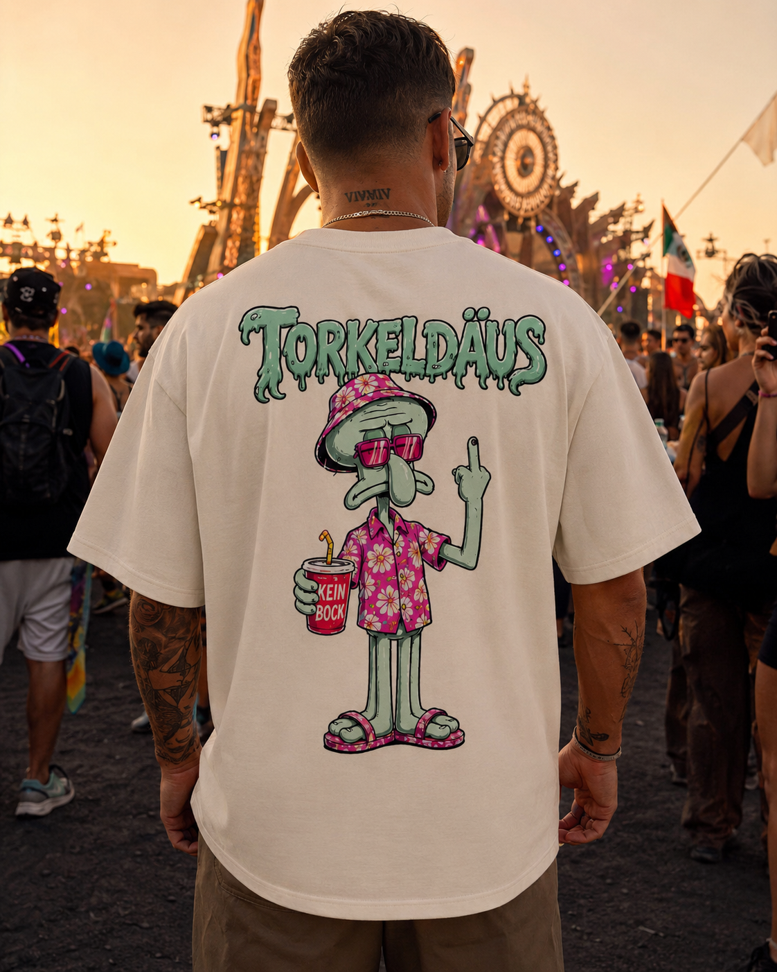 Torkeldäus (Backprint) Oversized Shirt – Bild 5 | One More Drink