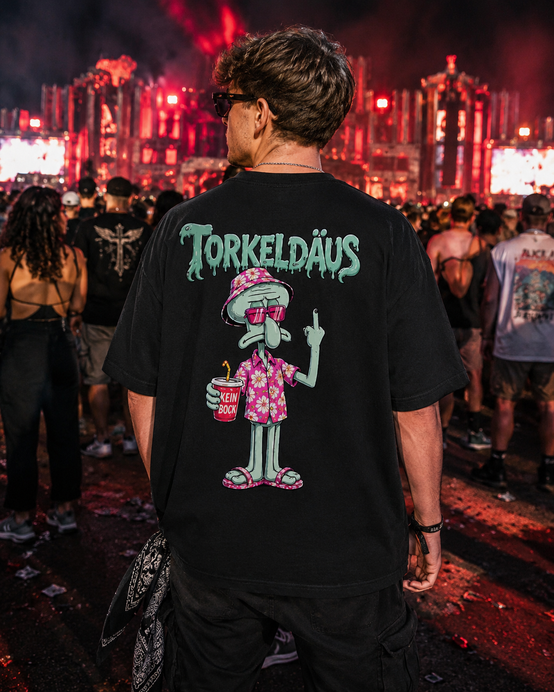 Torkeldäus (Backprint) Oversized Shirt – Bild 1 | One More Drink