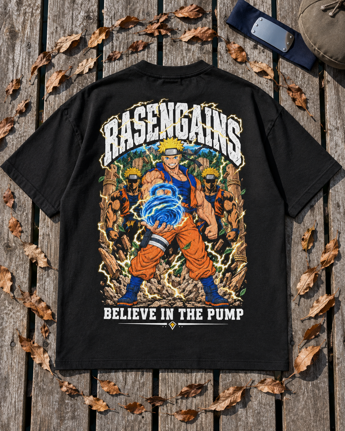 Rasengains Oversized Shirt Produktfoto