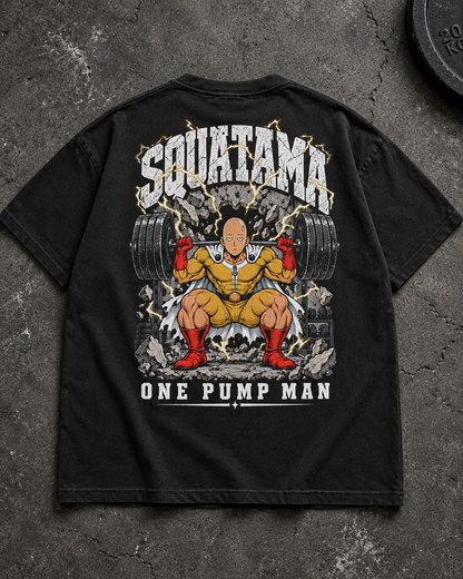 Flat-Lay Squatama Oversized Shirt