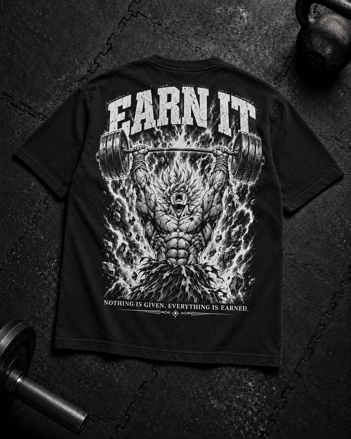 Earn It Shirt Unisex Flat-Lay