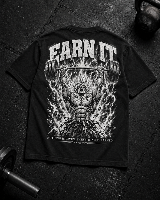 Earn It Shirt Unisex Flat-Lay