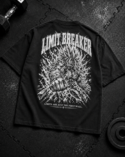 Limit Breaker Oversized Shirt Flat-Lay