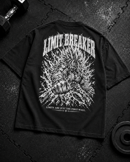 Limit Breaker Oversized Shirt Flat-Lay