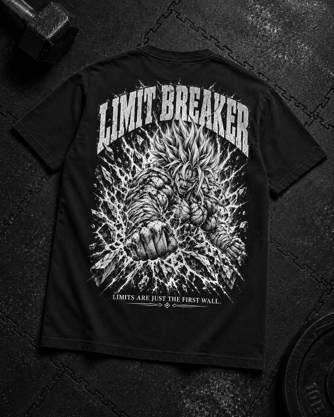 Limit Breaker Shirt Unisex Flat-Lay