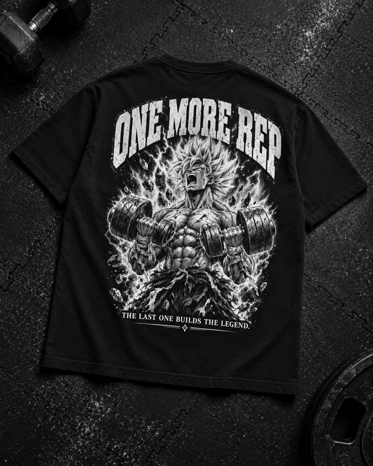 One More Rep Shirt Unisex Flat-Lay