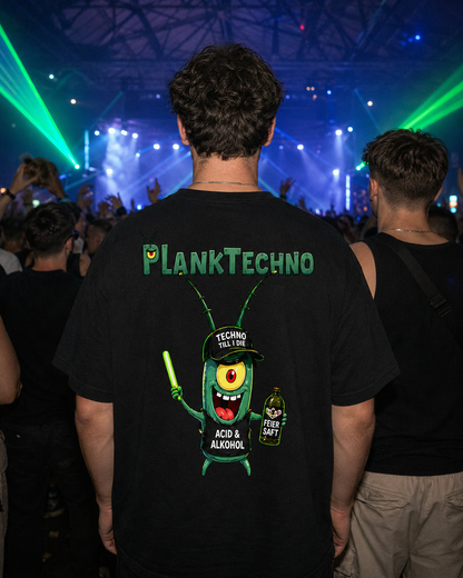 Planktechno Backprint Lifestyle Schwarz