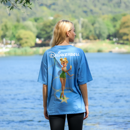 Drinkerbell - Stampa sul retro - Maglia Oversize Donna