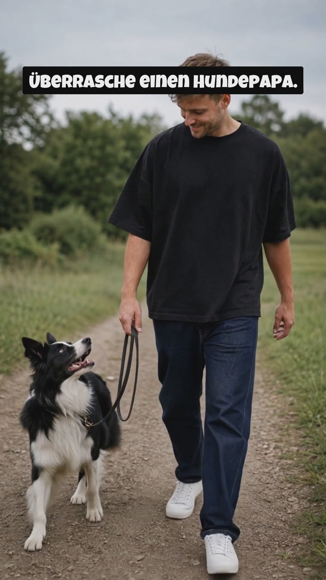 Wir gehen jetzt Gassi - so personalisierst du dein Shirt mit deinem eigenen Hund