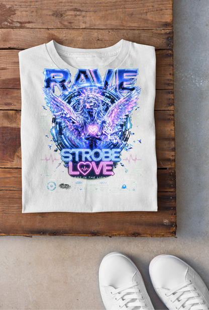 Strobe Love Backprint - Weiss