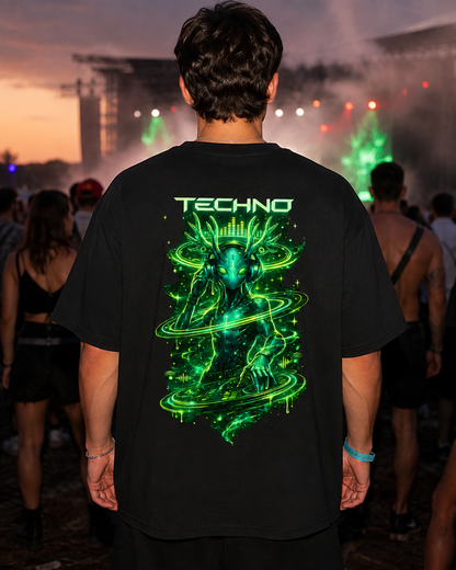Space DJ Oversized Shirt