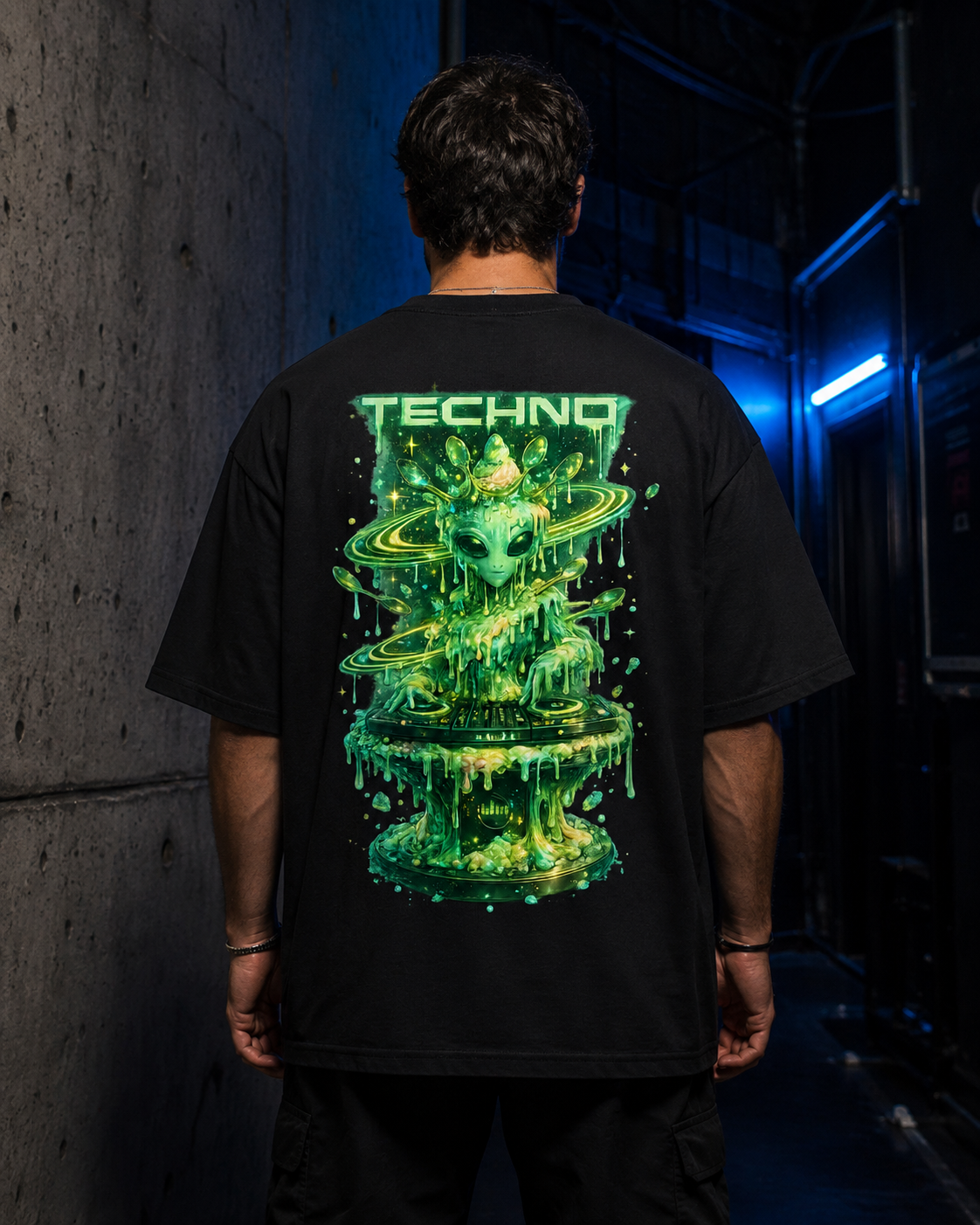 Gelato Glitch Oversized Shirt