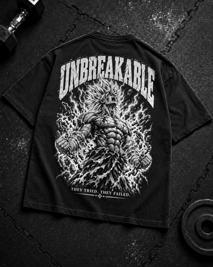 Unbreakable Oversized Shirt Flat-Lay