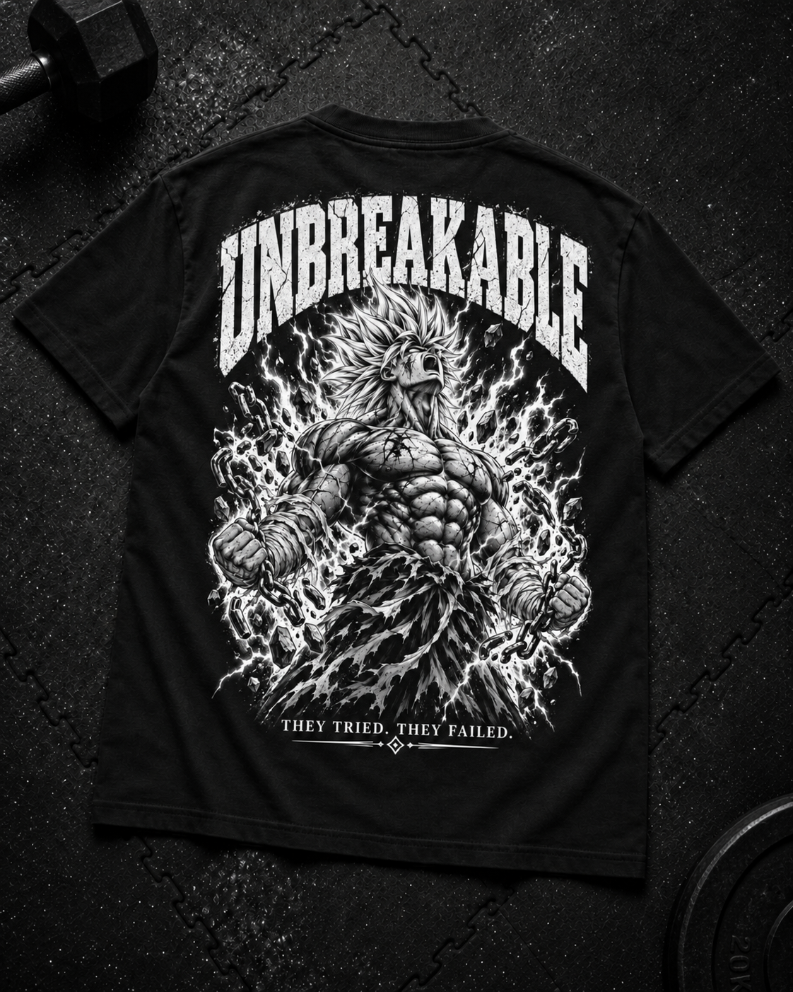 Unbreakable Shirt Unisex Flat-Lay