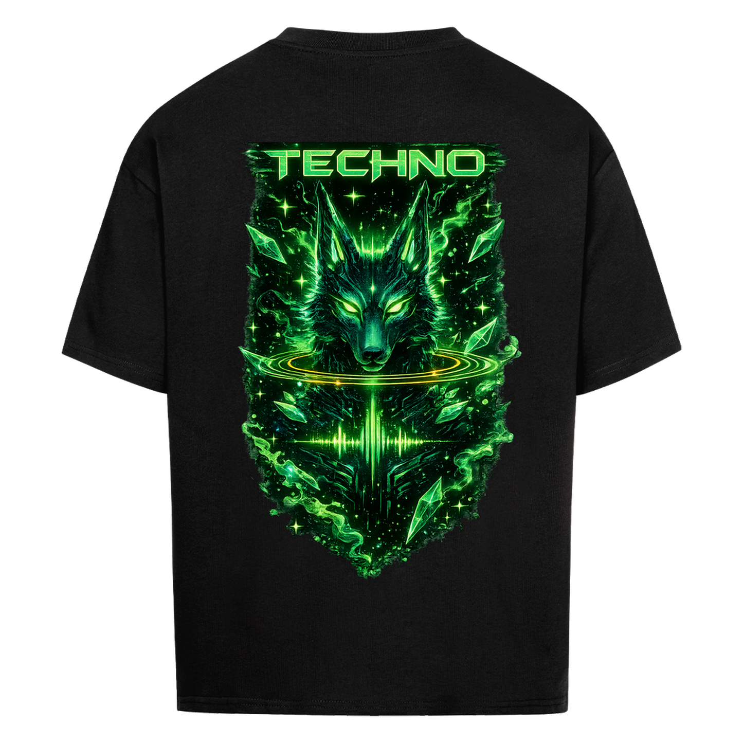 Vinyl Wolf Oversized Shirt