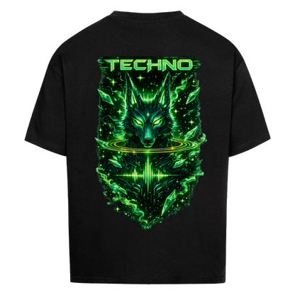 Vinyl Wolf Oversized Shirt